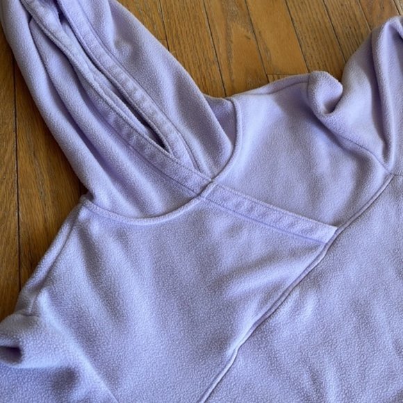 Patagonia Fleece Pullover Hoodie - Lilac/ Lavender Colour - M - Picture 8 of 9